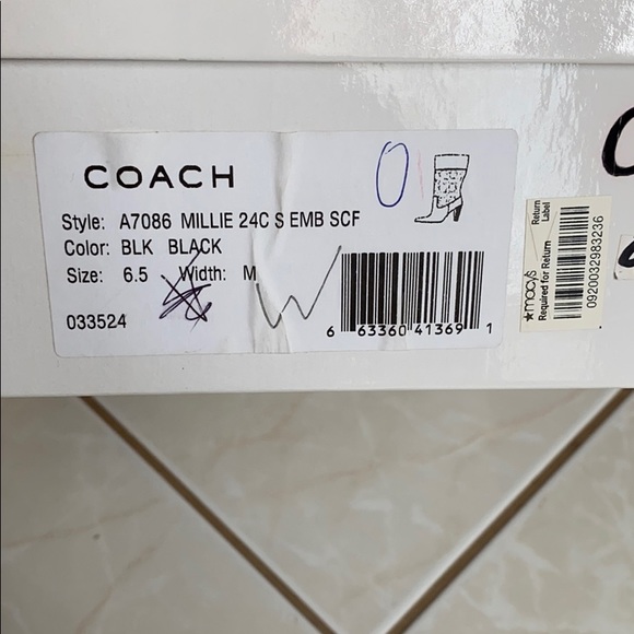 Coach Millie boot - Picture 8 of 8